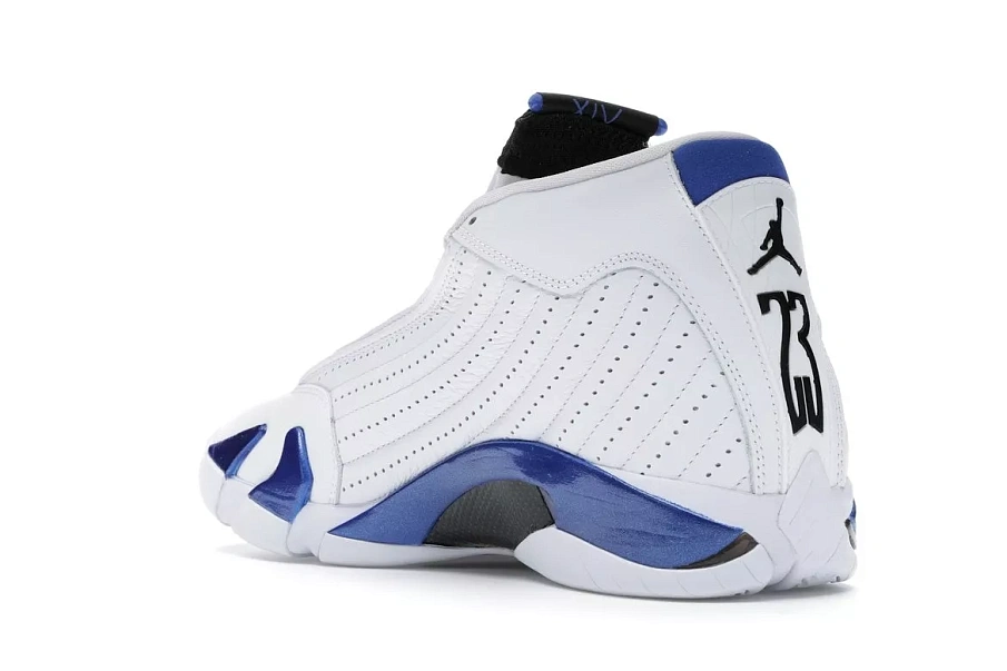 Фото № 5 с приближением к товару «‎Jordan 14 Retro White Hyper Royal»