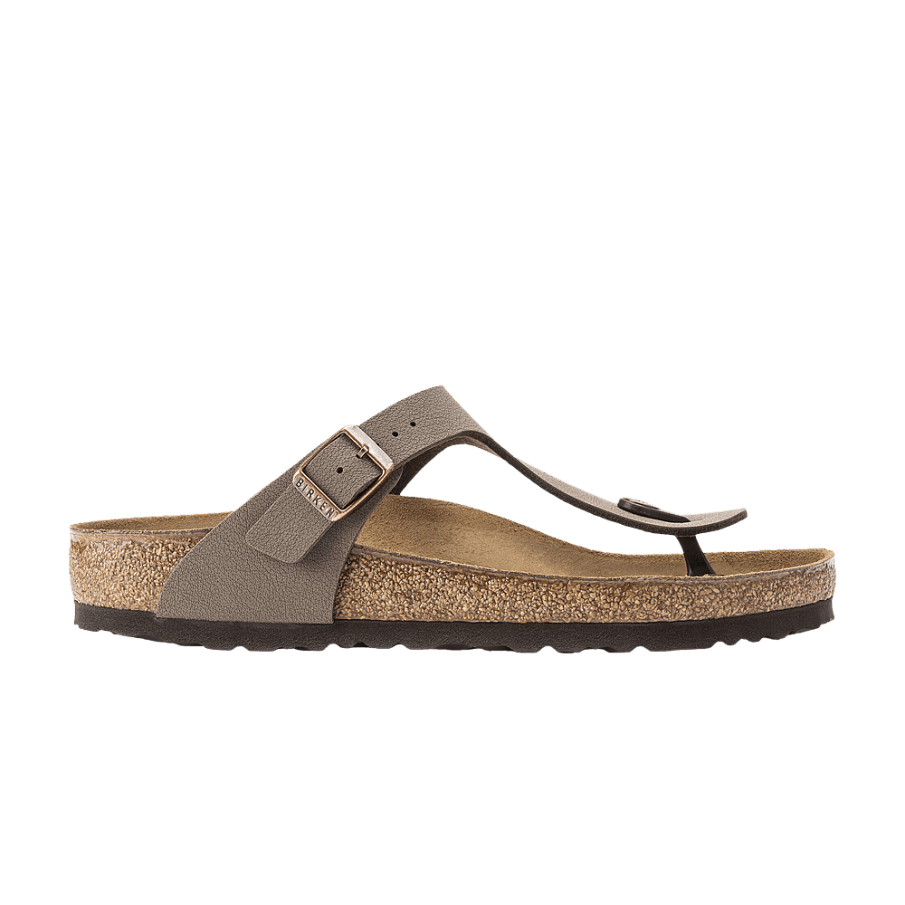 Фото № 1 с приближением к товару «‎Birkenstock Gizeh Birkibuc Mocha»