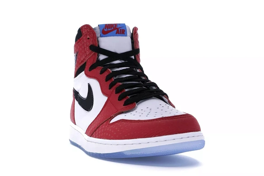 Фото № 3 с приближением к товару «‎Jordan 1 Retro High Spider-Man Origin Story»