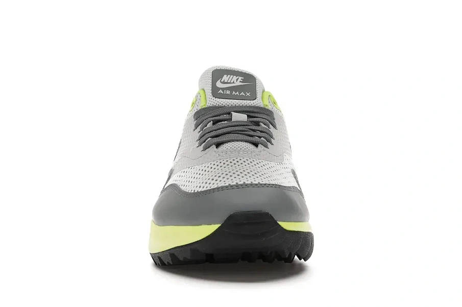 Фото № 2 с приближением к товару «‎Nike Air Max 1 Golf Grey Fog Lemon Venom»
