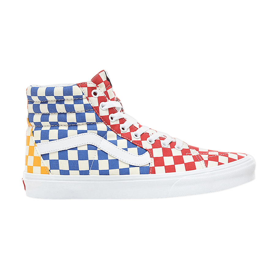 Фото № 1 с приближением к товару «‎Vans Sk8-Hi Multicolor Checkerboard»