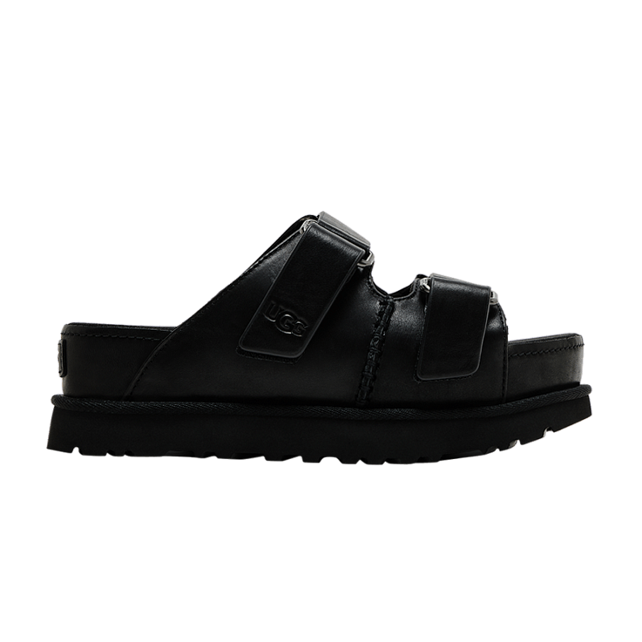 Фото № 1 с приближением к товару «‎UGG Women's Goldenstar Hi Slide Black»