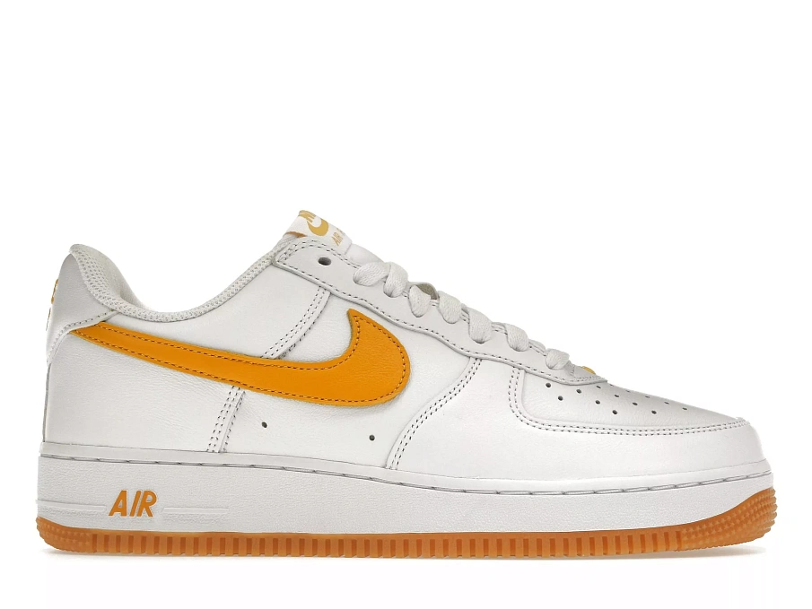 Фото № 1 с приближением к товару «‎Nike Air Force 1 Low Waterproof White University Gold Gum»