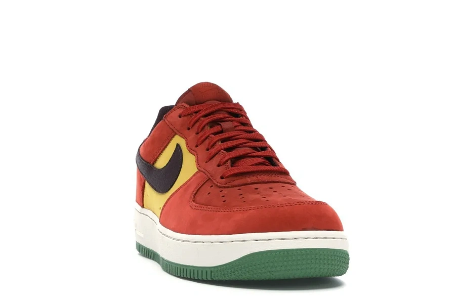 Фото № 2 с приближением к товару «‎Nike Air Force 1 Retro EYBL Dragon Red»