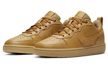 Nike Court Borough Low 2 Skate Shoes Wheat - 4