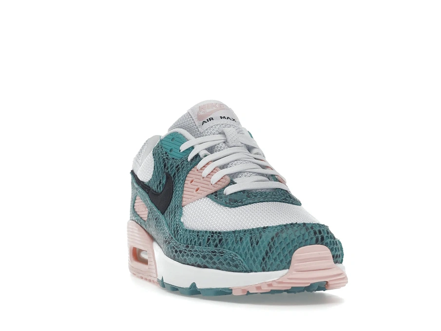 Фото № 4 с приближением к товару «‎Nike Air Max 90 Washed Teal Snakeskin»