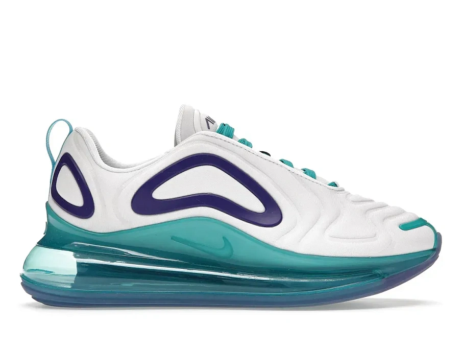 Фото № 1 с приближением к товару «‎Nike Air Max 720 White Spirit Teal Court Purple »