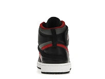 Фото № 4 с приближением к товару «‎Jordan 1 High FlyEase Black Gym Red Smoke Grey»