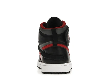 Jordan 1 High FlyEase Black Gym Red Smoke Grey - 4