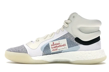 adidas Marquee Boost White Grey - 5