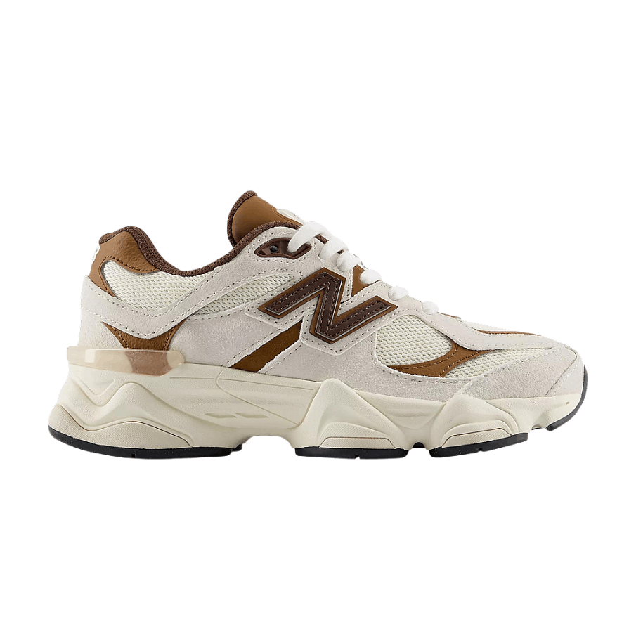 Фото № 1 с приближением к товару «‎New Balance 9060 Lace Big Kid Breakfast Tea»
