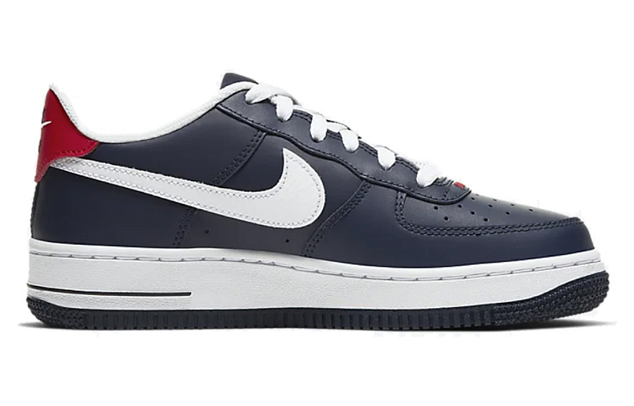 Фото № 2 с приближением к товару «‎Nike Air Force 1 Lv8 (Gs) Navy»