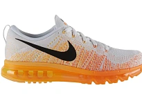 Фото № 1 с приближением к товару «‎Nike Flyknit Max White Orange»