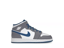 Фото № 1 с приближением к товару «‎Jordan 1 Mid True Blue Cement »