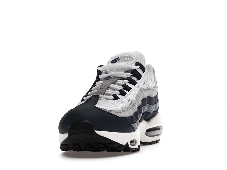 Фото № 2 с приближением к товару «‎Nike Air Max 95 Navy Grey White»