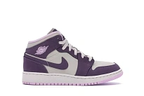 Фото № 1 с приближением к товару «‎Jordan 1 Mid Pro Purple Desert Sand »