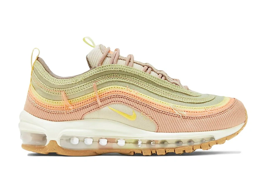 Фото № 1 с приближением к товару «‎Nike Air Max 97 Corduroy Olive Aura »