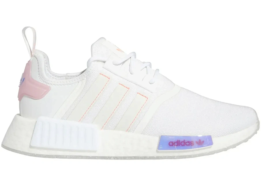 Фото № 1 с приближением к товару «‎adidas NMD R1 Cloud White Acid Red »