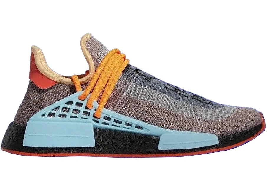 Фото № 1 с приближением к товару «‎adidas NMD Hu Pharrell Legacy Blue ComplexLand (Friends & Family)»