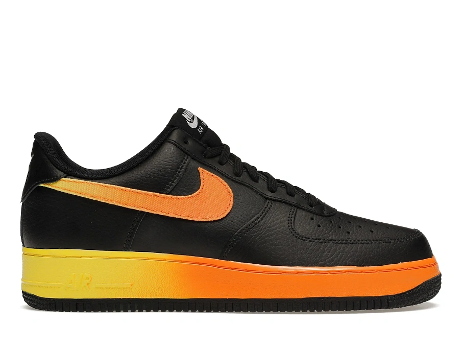 Фото № 1 с приближением к товару «‎Nike Air Force 1 Low Black Yellow Orange»