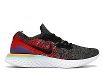 Фото № 1 с приближением к товару «‎Nike Epic React Flyknit 2 Black Hyper Jade University Red»