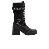 Фото № 1 с приближением к товару «‎Converse Women's Chuck 70 De Luxe Heel XX Platform High Mudguard Buckles»