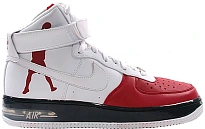 Фото № 1 с приближением к товару «‎Nike Air Force 1 High Sheed Red White Black»