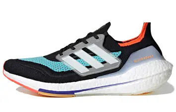 adidas UltraBoost 21 'Black Pulse Aqua' - 1