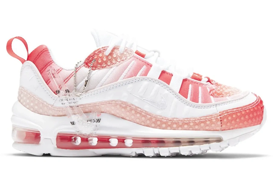 Фото № 1 с приближением к товару «‎Nike Air Max 98 Bubble Pack Track Red »