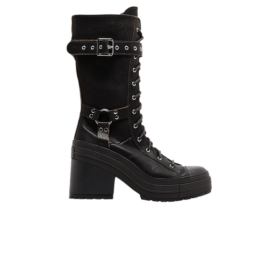 Фото № 1 с приближением к товару «‎Converse Women's Chuck 70 De Luxe Heel XX Platform High Mudguard Buckles»