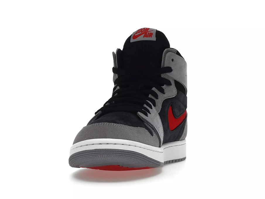 Фото № 1 с приближением к товару «‎Jordan 1 High Zoom Air CMFT 2 Black Fire Red Cement»