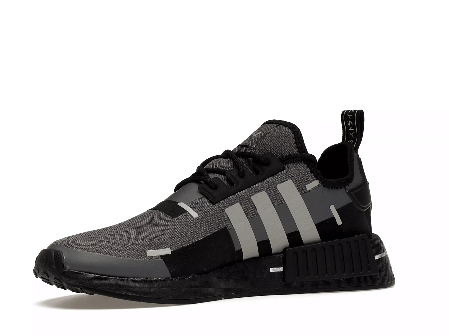 Фото № 6 с приближением к товару «‎adidas NMD R1 Black Carbon Metallic»