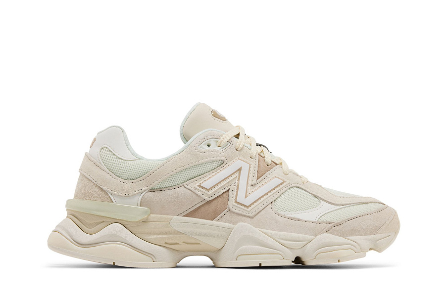 Фото № 2 с приближением к товару «‎New Balance 9060 White Beige»
