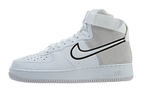 Фото № 1 с приближением к товару «‎Nike Air Force 1 High White Vast Grey Black White»