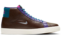 Фото № 2 с приближением к товару «‎Nike SB Zoom Blazer Mid WhiteBrownBlue»
