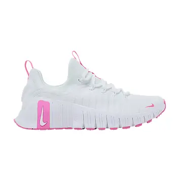 Nike Women's Free Metcon 6 White Playful Pink - 1
