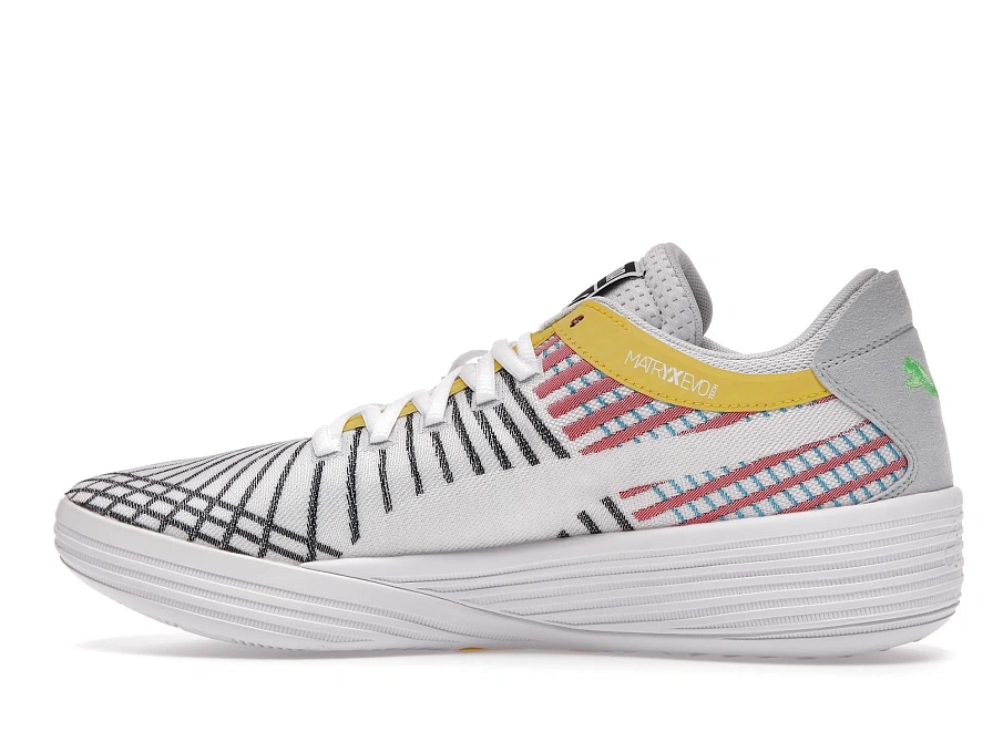 Фото № 5 с приближением к товару «‎Puma Clyde All-Pro White Blue Atoll»