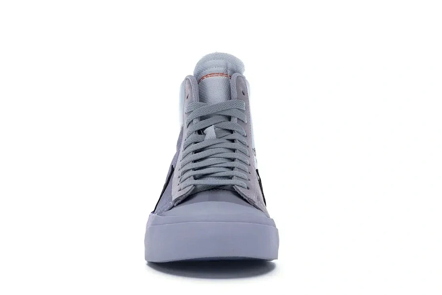 Фото № 2 с приближением к товару «‎Nike Blazer Mid Off-White Wolf Grey Serena Queen»