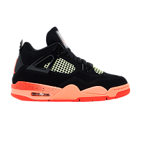 Фото № 1 с приближением к товару «‎Air Jordan 4 Retro GS Black Infrared»