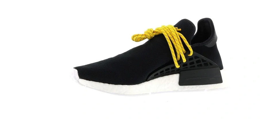 Фото № 2 с приближением к товару «‎adidas NMD HU Pharrell Human Species Black»