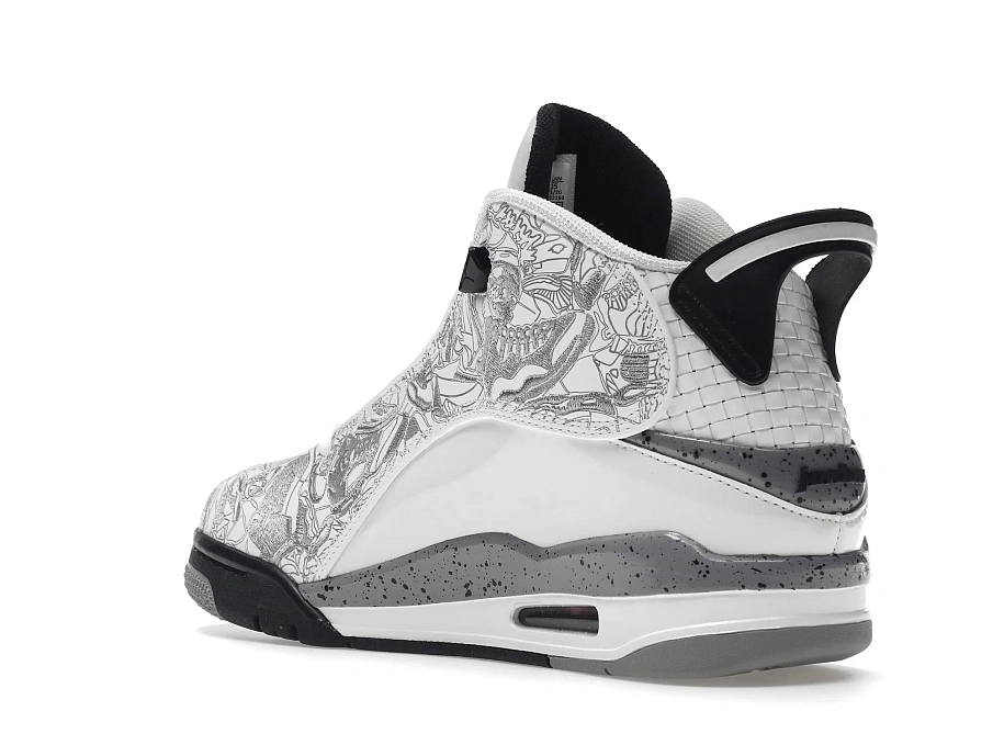 Фото № 6 с приближением к товару «‎Jordan Dub Zero White Cement (2020)»