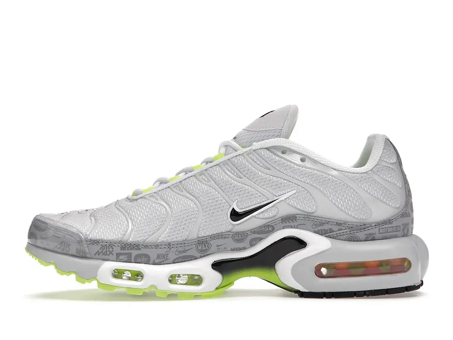 Фото № 3 с приближением к товару «‎Nike Air Max Plus Platinum Grey Reflective Logos»