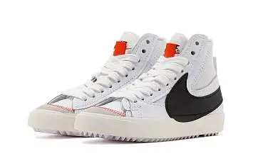 Nike Blazer Mid '77 Jumbo Skate Shoes WhiteSailBlack - 2