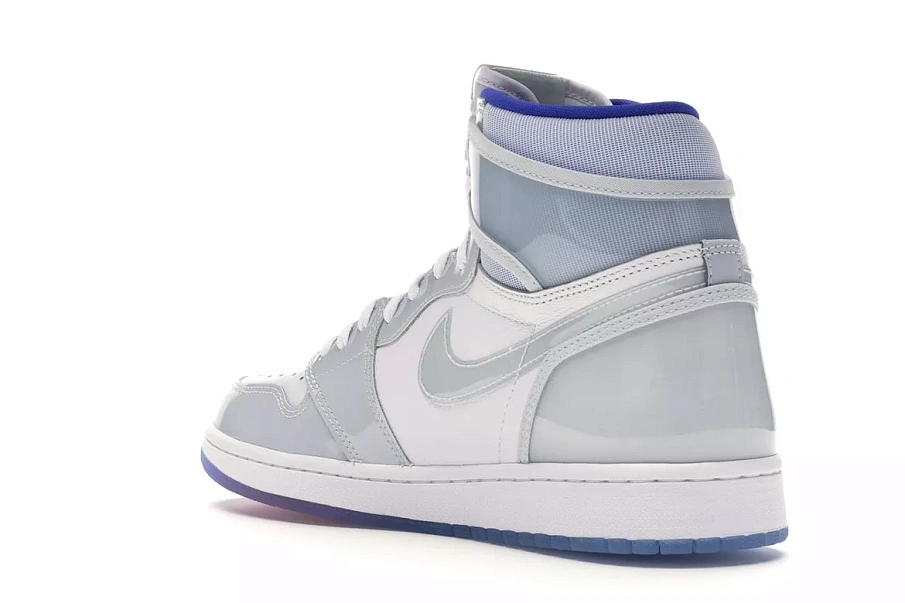 Фото № 3 с приближением к товару «‎Jordan 1 Retro High Zoom White Racer Blue»