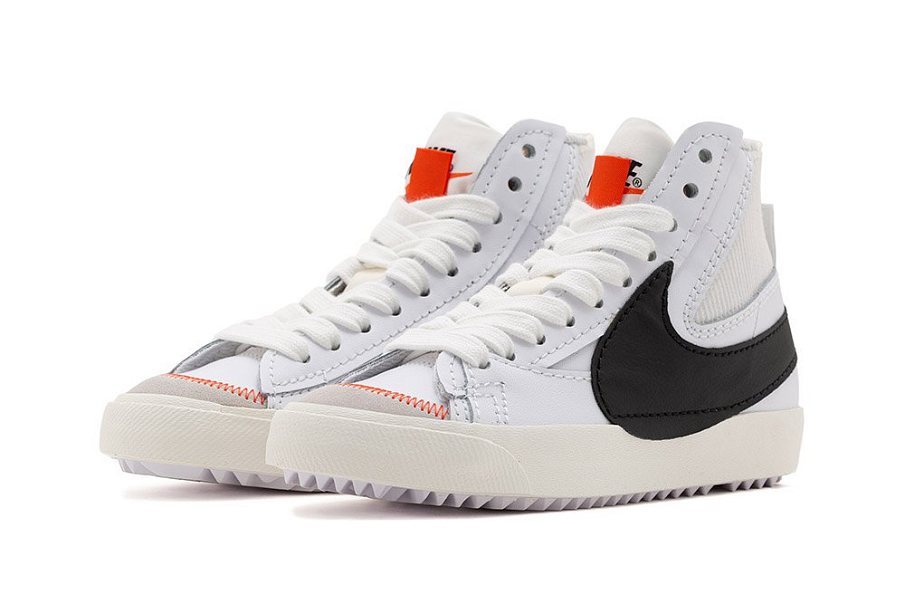 Фото № 2 с приближением к товару «‎Nike Blazer Mid '77 Jumbo Skate Shoes WhiteSailBlack»