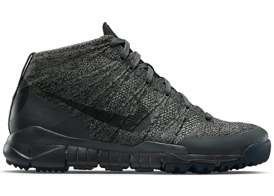 Фото № 1 с приближением к товару «‎Nike Flyknit Trainer Chukka SFB ACG Black Anthracite»