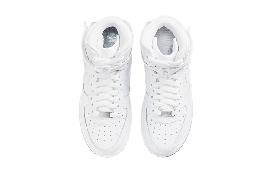 Фото № 4 с приближением к товару «‎Nike Air Force 1 High LE (GS) High-Top Sneakers White»