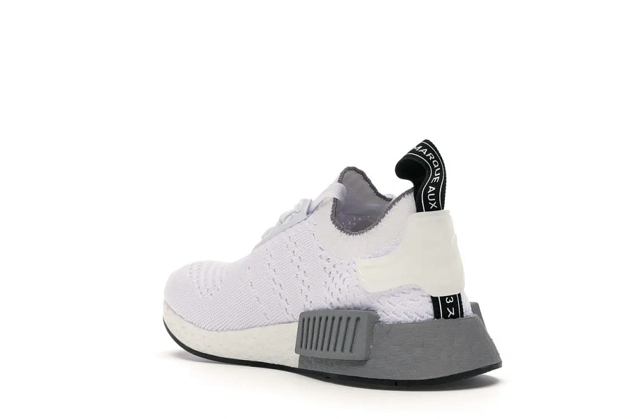 Фото № 6 с приближением к товару «‎adidas NMD R1 Running White Grey Three»