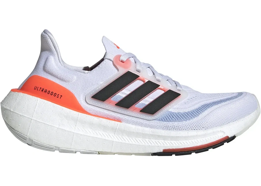 Фото № 1 с приближением к товару «‎adidas Ultra Boost Light White Black Solar Red »