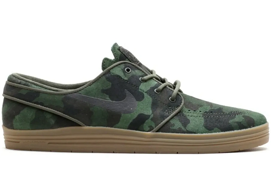 Фото № 1 с приближением к товару «‎Nike SB Lunar Stefan Janoski Green Camo»